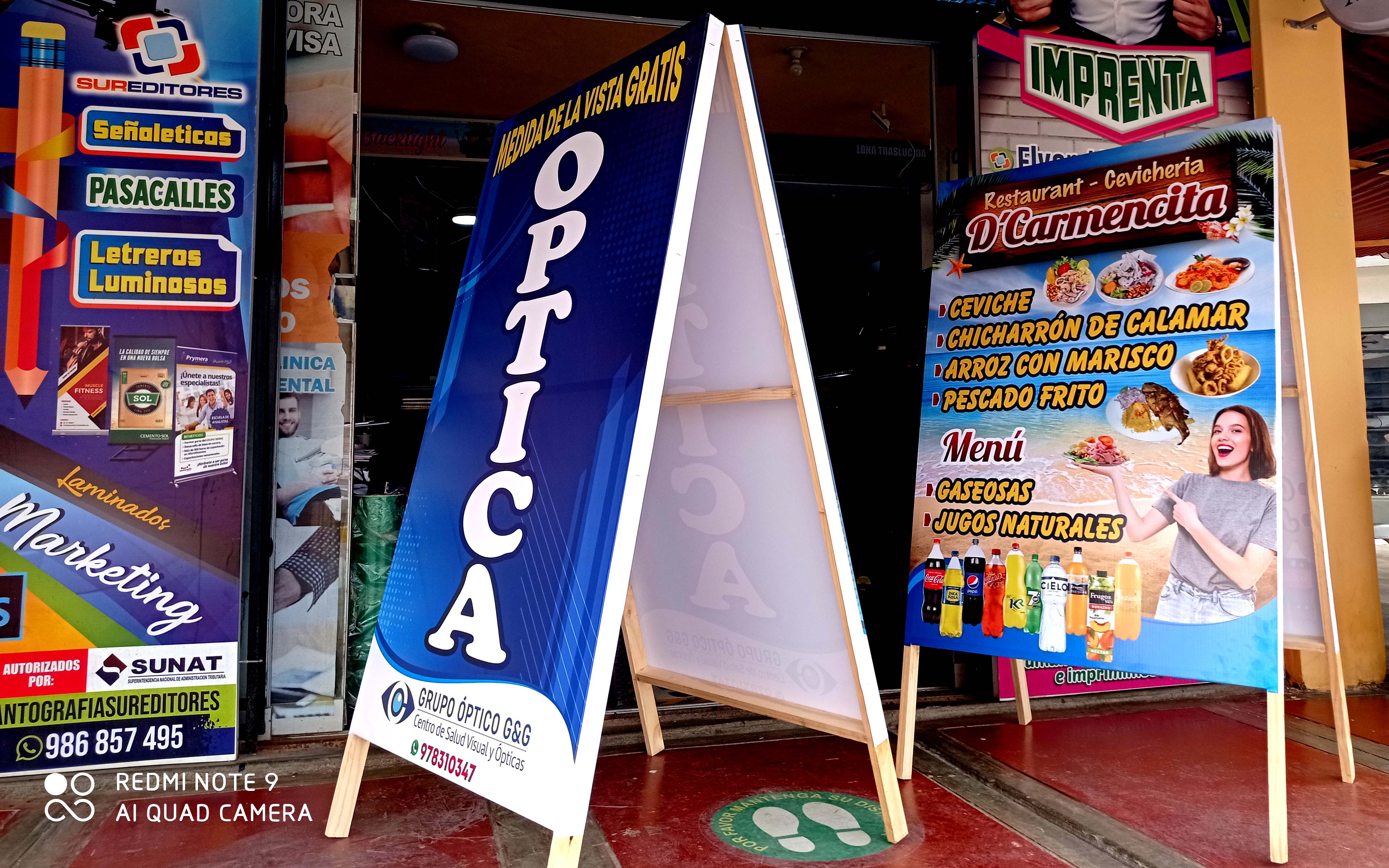 Caballetes Publicitarios