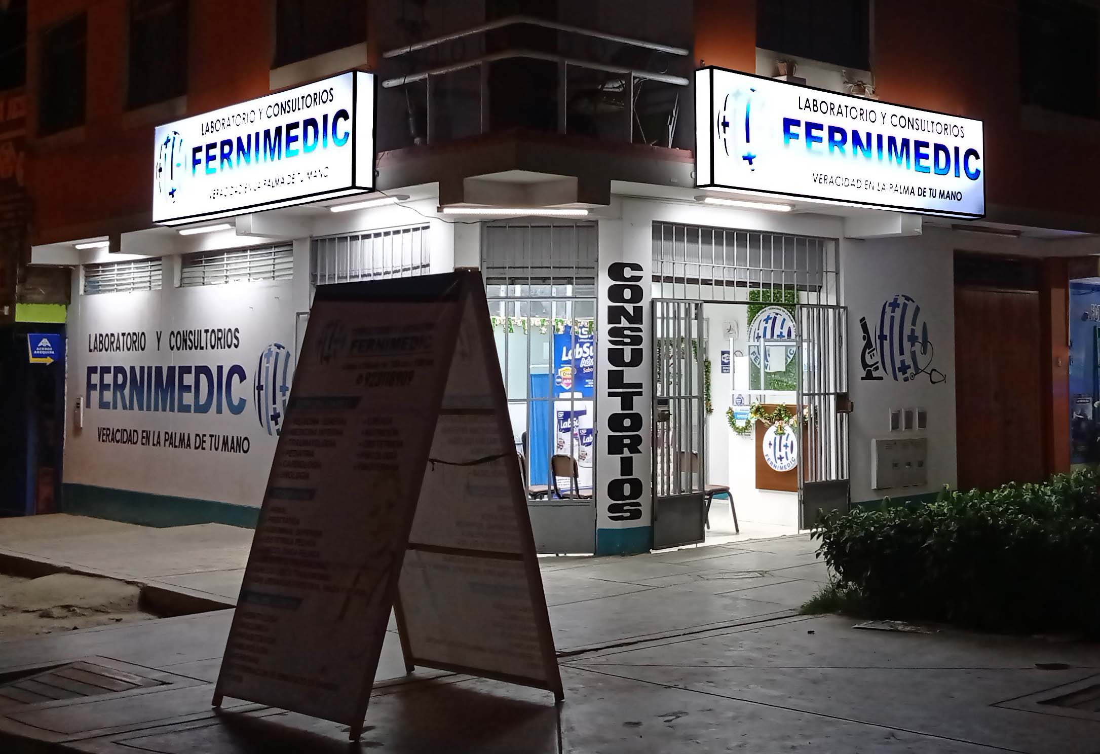 Letrero Luminoso Fernimedic