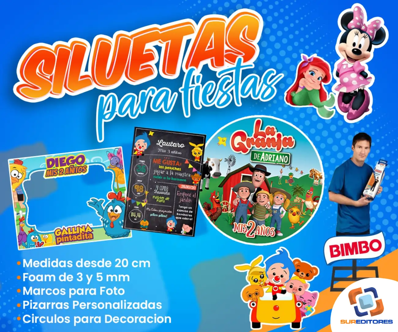 Siluetas en Foam